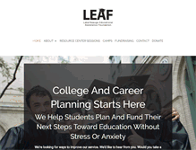 Tablet Screenshot of leaf-ohio.org